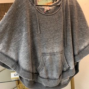 Roxy grey poncho!